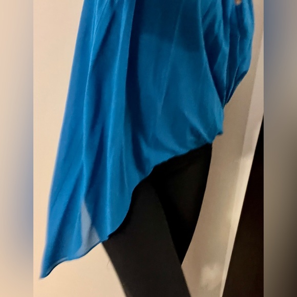 Bebe asymmetric wrap front blouse - Picture 6 of 15